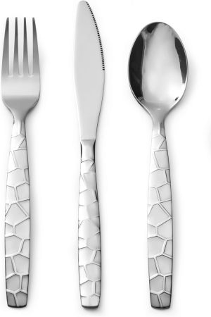 Stainless Steel Flatware Cutlery Set with Mirror Polished Finish